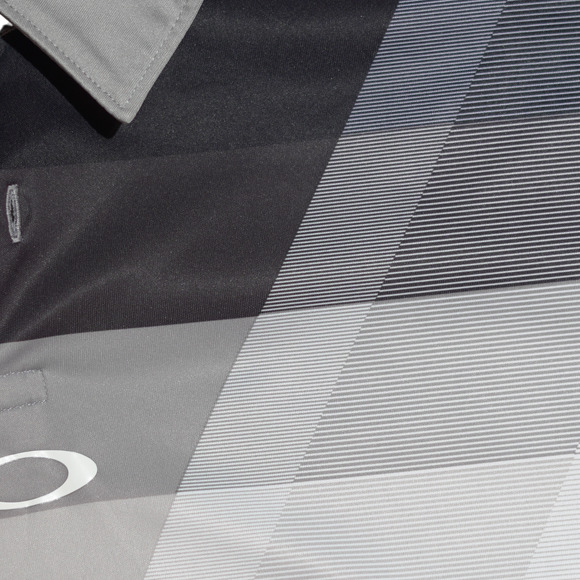 Oakley Men’s Gray Striped Short Sleeve Athletic Golf Polo Shirt Sz XXL Thailand - Picture 12 of 16